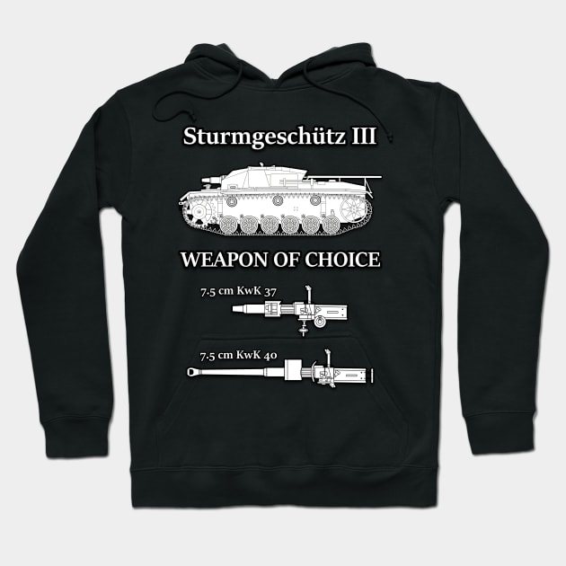 Sturmgeschutz III Hoodie by Squidwave